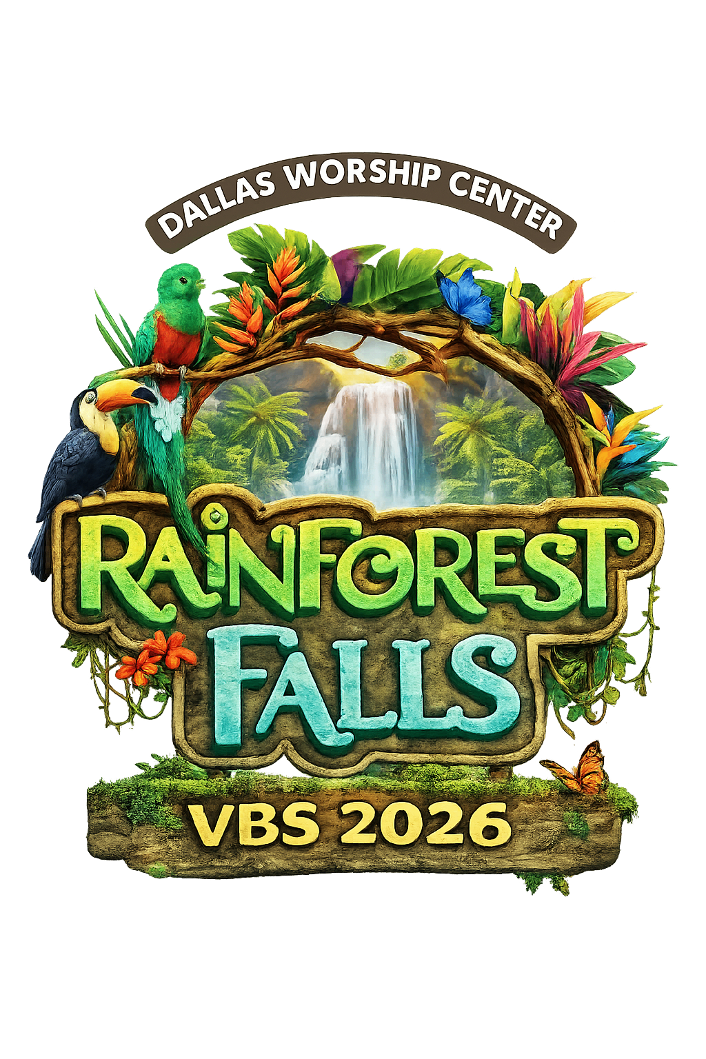 Dallas Worship Center Rainforest Falls VBS 2026